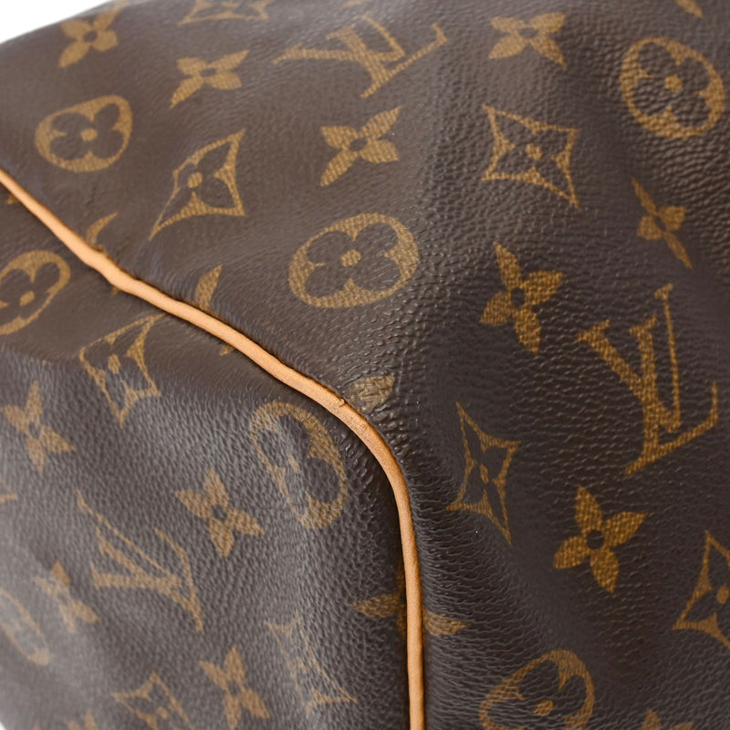 LOUIS VUITTON ルイヴィトン モノグラム スピーディ 35 ブラウン M41524 レディース モノグラムキャンバス ハンドバッグ ABランク 中古 銀蔵