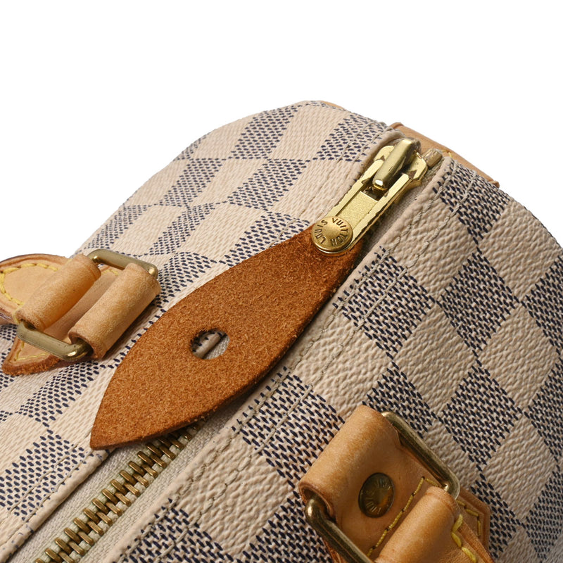 ルイヴィトンスピーディ 25 43022 ホワイト レディース ダミエアズールキャンバス ハンドバッグ N41534 LOUIS VUITTON 中古  – 銀蔵オンライン