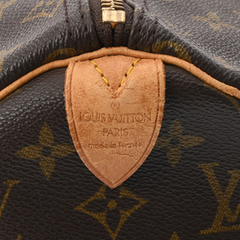 LOUIS VUITTON ルイヴィトン モノグラム キーポル 45 ブラウン M41428 レディース モノグラムキャンバス ボストンバッグ Cランク 中古 銀蔵