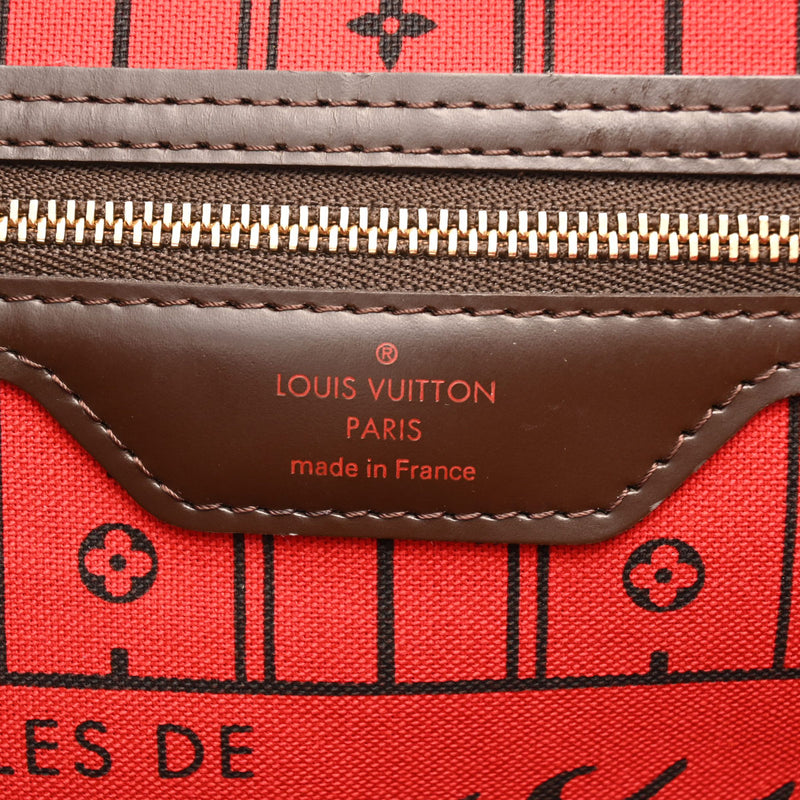 LOUIS VUITTON ルイヴィトン ダミエ ネヴァーフルMM 旧型 ブラウン N51105 レディース ダミエキャンバス トートバッグ ABランク 中古 銀蔵