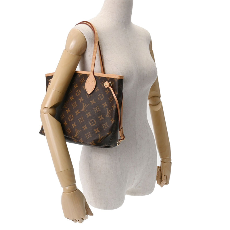 LOUIS VUITTON ルイヴィトン モノグラム ネヴァーフル PM ピヴォワンヌ M41245 レディース モノグラムキャンバス ハンドバッグ 新同 中古 銀蔵