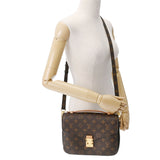 LOUIS VUITTON ルイヴィトン モノグラム ポシェットメティス MM ブラウン M44875 レディース モノグラムキャンバス 2WAYバッグ Aランク 中古 銀蔵