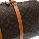 LOUIS VUITTON ルイヴィトン モノグラム キーポルバンドリエール 55 ブラウン M41414 レディース モノグラムキャンバス ボストンバッグ Bランク 中古 銀蔵