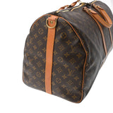 LOUIS VUITTON ルイヴィトン モノグラム キーポルバンドリエール 55 ブラウン M41414 レディース モノグラムキャンバス ボストンバッグ Bランク 中古 銀蔵