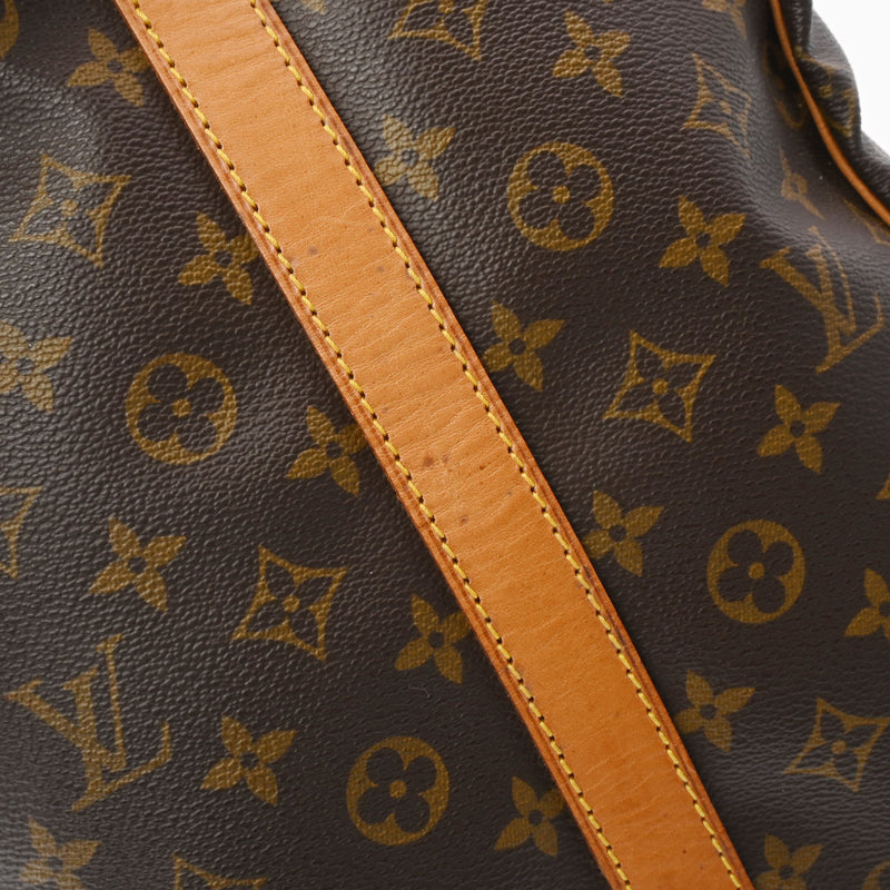 LOUIS VUITTON ルイヴィトン モノグラム キーポルバンドリエール 55 ブラウン M41414 レディース モノグラムキャンバス ボストンバッグ Bランク 中古 銀蔵