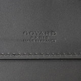 GOYARD ゴヤール オペラ オーガナイザー 黒 シルバー金具 ユニセックス レザー PVC トラベルケース ABランク 中古 銀蔵