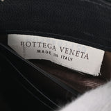 BOTTEGAVENETA ボッテガヴェネタ イントレチャート ラウンドファスナー 黒 メンズ レザー 長財布 Bランク 中古 銀蔵