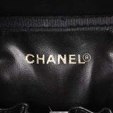 CHANEL シャネル 縦型バニティ 黒 レディース キャビアスキン ハンドバッグ Aランク 中古 銀蔵