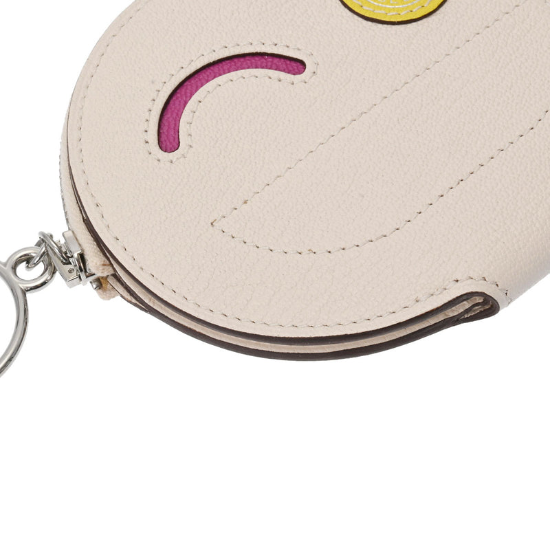 HERMES エルメス インザループ ウインク ナタ U刻印(2022年頃) レディース シェーブル コインケース Aランク 中古 銀蔵