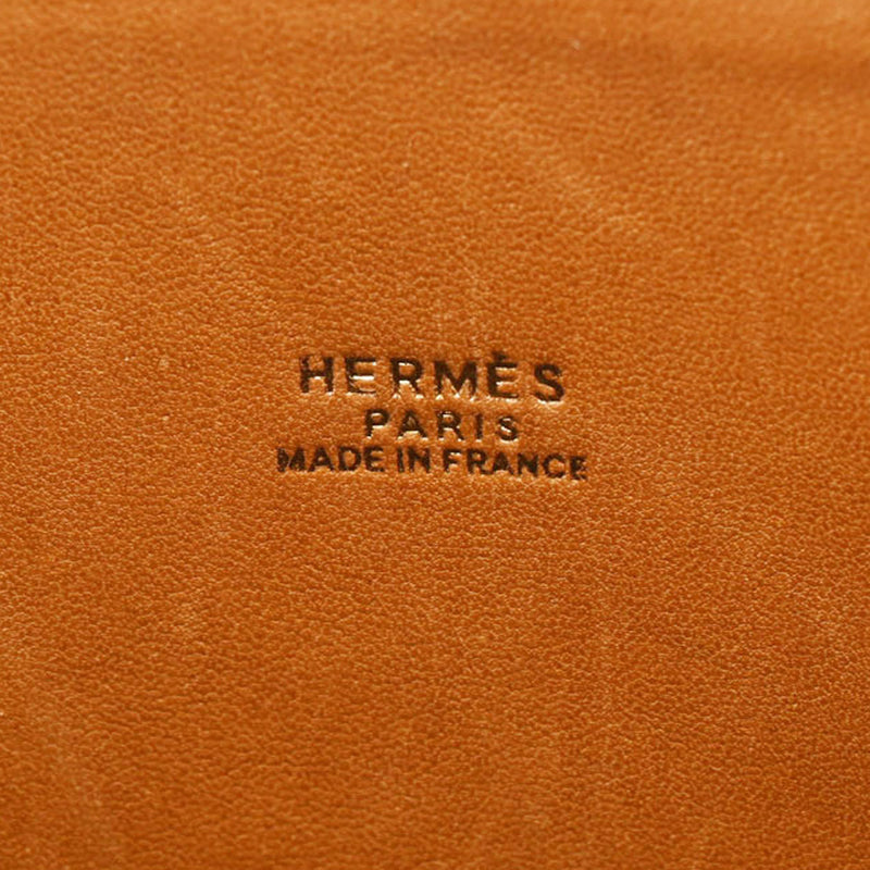 HERMES エルメス ボリード 37  チェスナッツ ゴールド金具 □C刻印(1999年頃) ユニセックス オーストリッチ ハンドバッグ ABランク 中古 銀蔵