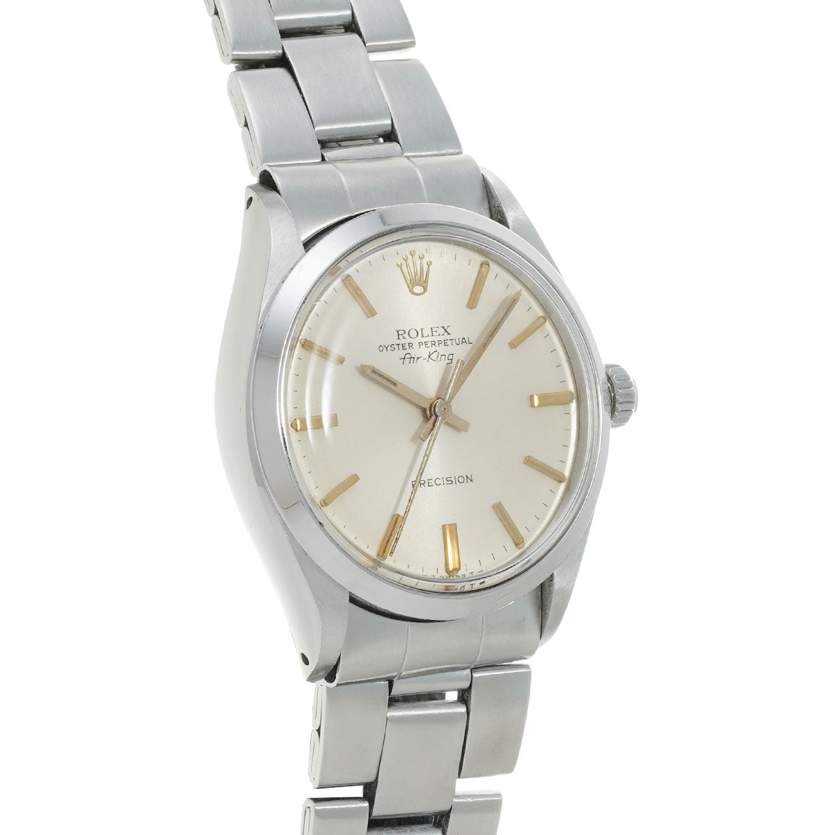ROLEX ロレックス 文字盤 シルバー 5500 vintage ロレックスエアキング アンティーク メンズ 腕時計 5500 ROLEX 中古