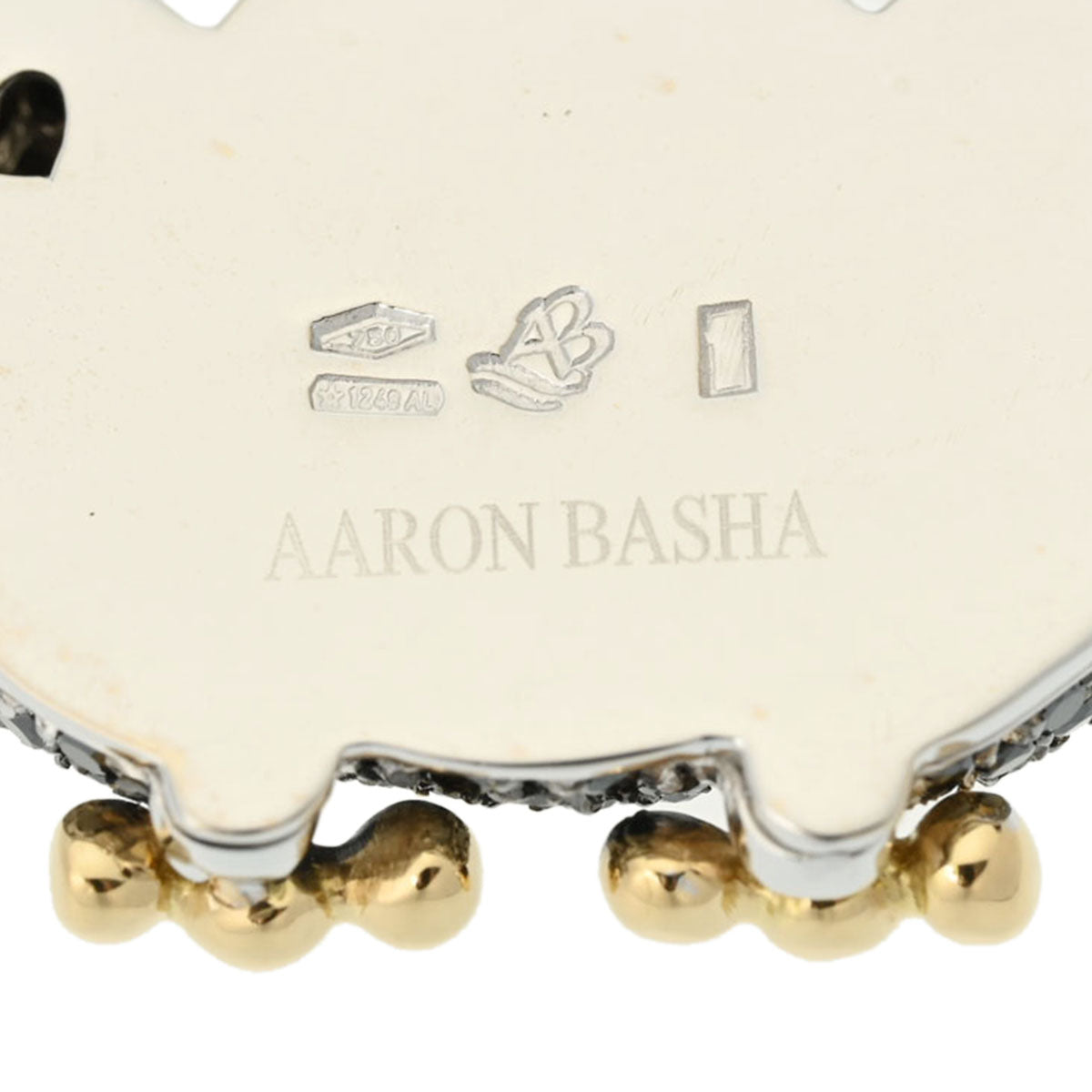 その他【AARON BASHA】 アーロン バシャ レディース K18ホワイト