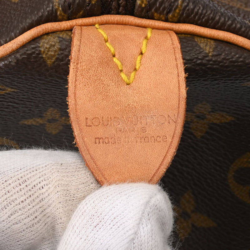 LOUIS VUITTON ルイヴィトン モノグラム キーポル 55 ブラウン M41424 ユニセックス モノグラムキャンバス ボストンバッグ Bランク 中古 銀蔵