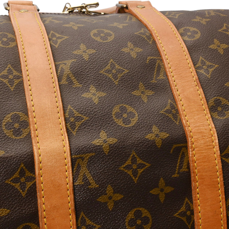 LOUIS VUITTON ルイヴィトン モノグラム キーポル 45 ブラウン M41428 ユニセックス モノグラムキャンバス ボストンバッグ Bランク 中古 銀蔵