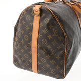 LOUIS VUITTON ルイヴィトン モノグラム キーポル バンドリエール 55 ブラウン M41414 ユニセックス モノグラムキャンバス ボストンバッグ Bランク 中古 銀蔵