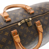 LOUIS VUITTON ルイヴィトン モノグラム キーポル バンドリエール 55 ブラウン M41414 ユニセックス モノグラムキャンバス ボストンバッグ Bランク 中古 銀蔵