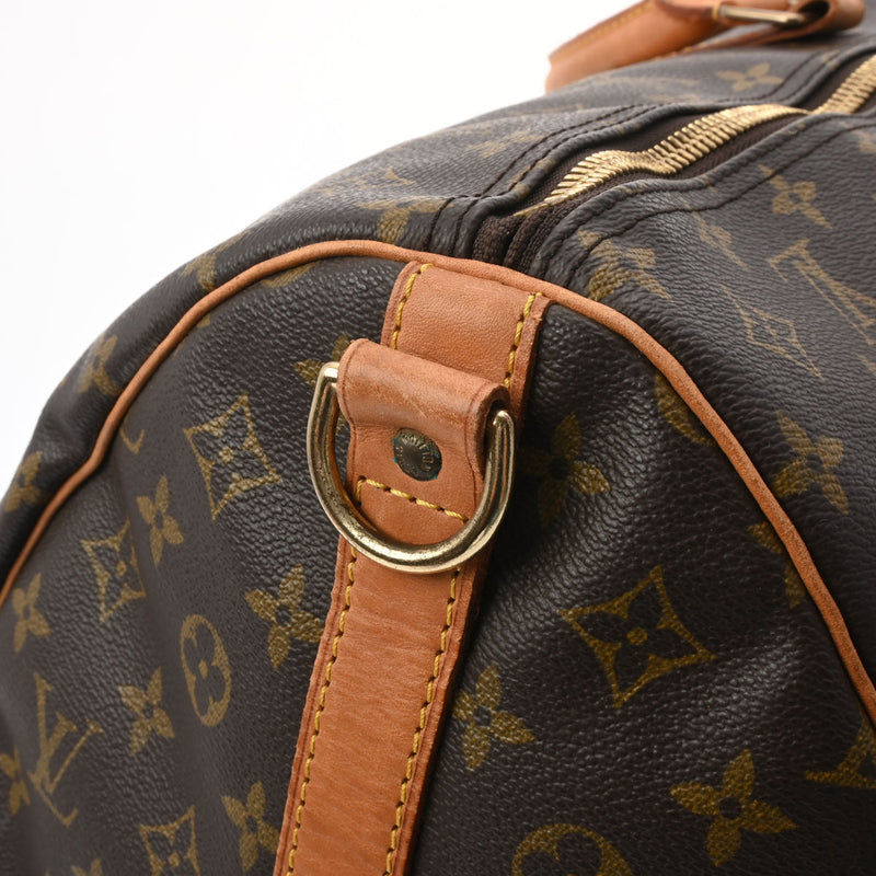 LOUIS VUITTON ルイヴィトン モノグラム キーポル バンドリエール 60 ブラウン M41412 ユニセックス モノグラムキャンバス ボストンバッグ Bランク 中古 銀蔵