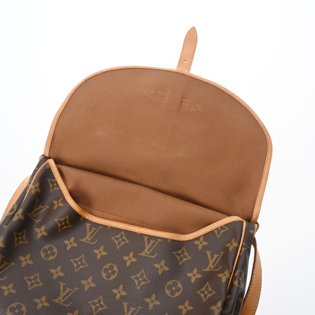 ルイヴィトンソミュール 30 14145 ブラウン レディース モノグラムキャンバス ショルダーバッグ M42256 LOUIS VUITTON 中古  – 銀蔵オンライン