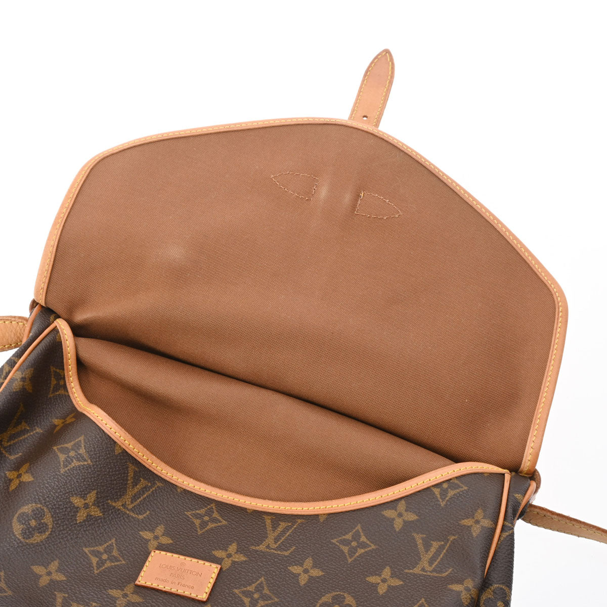 ルイヴィトンソミュール 30 14145 ブラウン レディース モノグラムキャンバス ショルダーバッグ M42256 LOUIS VUITTON 中古  – 銀蔵オンライン