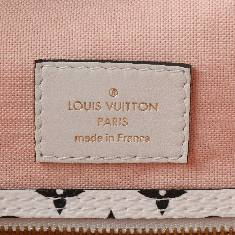 LOUIS VUITTON ルイヴィトン モノグラムジャイアント ネヴァーフル MM 2019 サマーコレクション ルージュ M44567 レディース モノグラムキャンバス トートバッグ 新同 中古 銀蔵