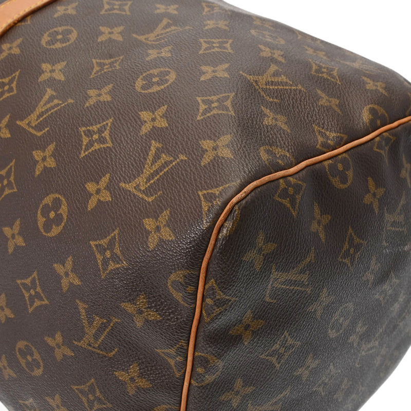 LOUIS VUITTON ルイヴィトン モノグラム キーポル 55 ブラウン M41424 ユニセックス モノグラムキャンバス ボストンバッグ Bランク 中古 銀蔵