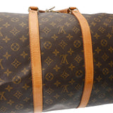 LOUIS VUITTON ルイヴィトン モノグラム キーポル 55 ブラウン M41424 ユニセックス モノグラムキャンバス ボストンバッグ Bランク 中古 銀蔵