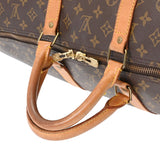 LOUIS VUITTON ルイヴィトン モノグラム キーポル 55 ブラウン M41424 ユニセックス モノグラムキャンバス ボストンバッグ Bランク 中古 銀蔵