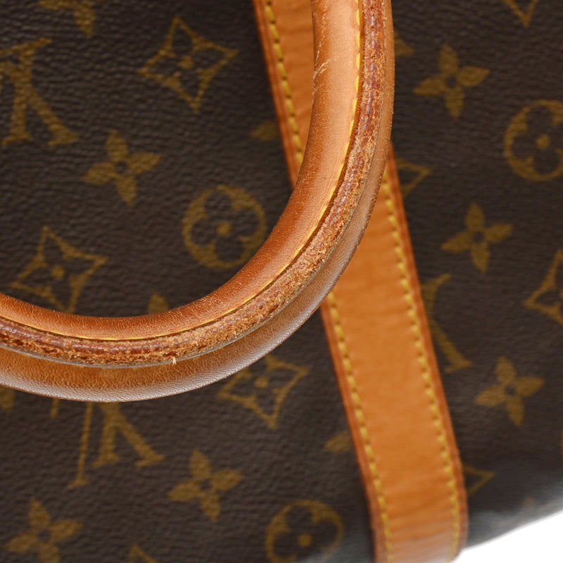 LOUIS VUITTON ルイヴィトン モノグラム キーポル 55 ブラウン M41424 ユニセックス モノグラムキャンバス ボストンバッグ Bランク 中古 銀蔵