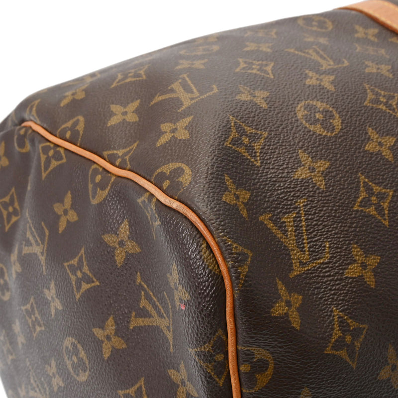 LOUIS VUITTON ルイヴィトン モノグラム キーポル 55 ブラウン M41424 ユニセックス モノグラムキャンバス ボストンバッグ Bランク 中古 銀蔵