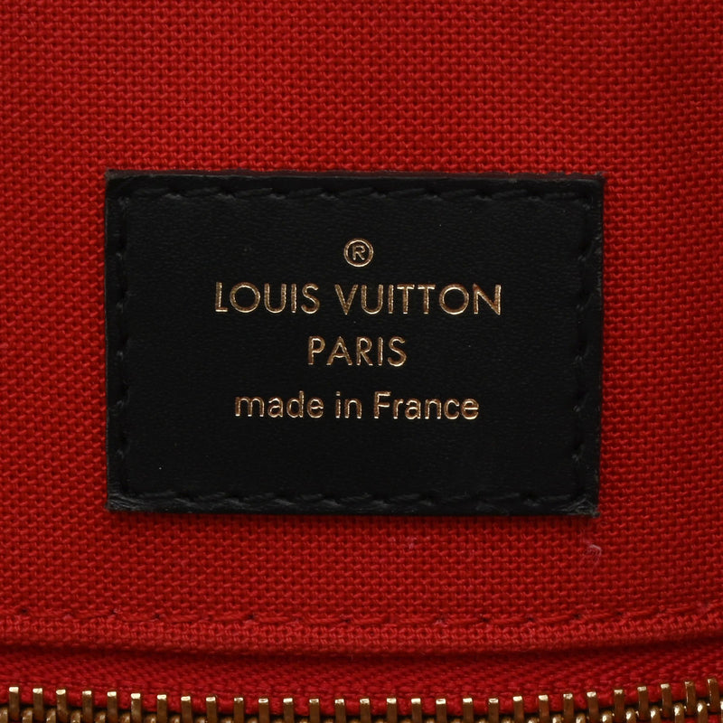 LOUIS VUITTON ルイヴィトン モノグラムリバース ジャイアント オンザゴー GM ブラウン M45320 レディース モノグラムキャンバス 2WAYバッグ ABランク 中古 銀蔵