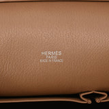 HERMES エルメス ジプシエール 34 タバックキャメル パラジウム金具 □L刻印(2008年頃) レディース トリヨンクレマンス ショルダーバッグ ABランク 中古 銀蔵