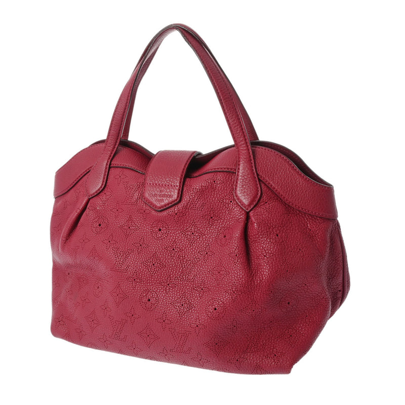 LOUIS VUITTON ルイヴィトン モノグラム マヒナ シールス PM グルナ M93817 レディース マヒナレザー ハンドバッグ Bランク 中古 銀蔵