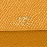 HERMES エルメス アジェンダヴィジョン ジョーヌ パラジウム金具 □C刻印(1999年頃) ユニセックス クシュベル 手帳カバー ABランク 中古 銀蔵