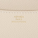 HERMES エルメス コンスタンス3 ミニ 18 クレ ピンクゴールド金具 D刻印(2019年頃) レディース ヴォーエプソン ショルダーバッグ Aランク 中古 銀蔵