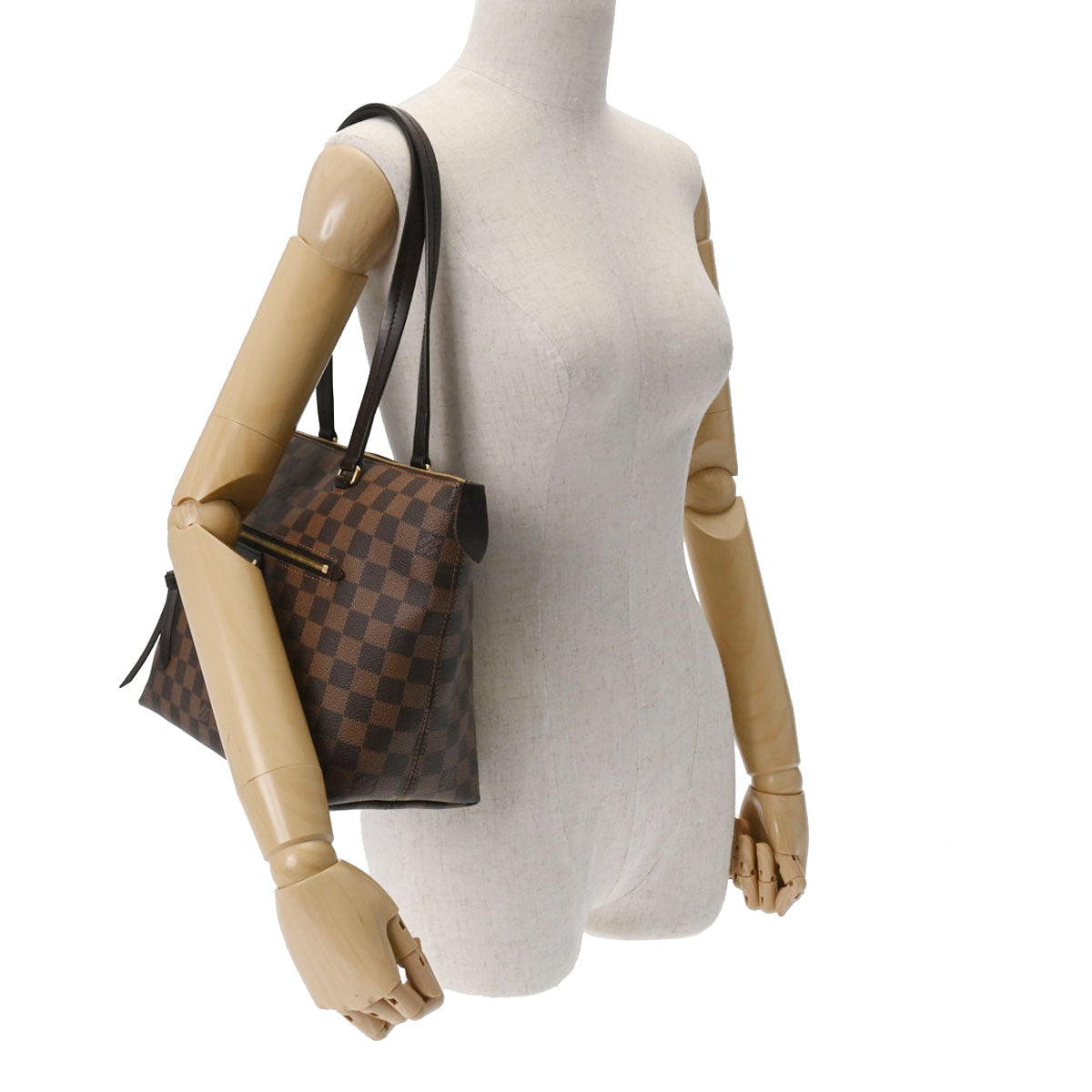 ルイヴィトンイエナPM 14137 ブラウン レディース ダミエキャンバス トートバッグ N41012 LOUIS VUITTON 中古 –  銀蔵オンライン