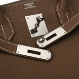 HERMES エルメス バーキン 30 エトゥープ パラジウム金具 □P刻印(2012年頃) レディース トゴ ハンドバッグ Aランク 中古 銀蔵