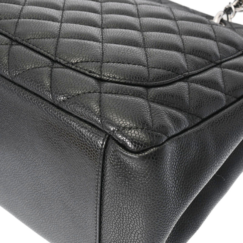 CHANEL シャネル GST グランドショッピングトート 黒 A50995 レディース キャビアスキン トートバッグ Aランク 中古 銀蔵