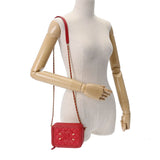 CHANEL シャネル CCフィグリー チェーンショルダー 赤 A84452 レディース キャビアスキン ショルダーバッグ ABランク 中古 銀蔵