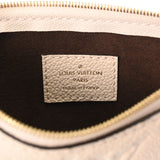 LOUIS VUITTON ルイヴィトン モノグラムアンプラント キャリーオール ジップ PM クレーム M46293 レディース レザー ショルダーバッグ Aランク 中古 銀蔵