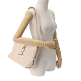 LOUIS VUITTON ルイヴィトン モノグラムアンプラント キャリーオール ジップ PM クレーム M46293 レディース レザー ショルダーバッグ Aランク 中古 銀蔵