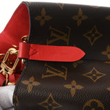 LOUIS VUITTON ルイヴィトン モノグラム ネオノエ ブラウン/コクリコ M43985 レディース モノグラムキャンバス ショルダーバッグ Aランク 中古 銀蔵