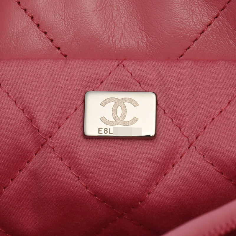 CHANEL シャネル シャネル22 ホーボーバッグ ピンク AS3980 レディース シャイニーカーフ 2WAYバッグ 未使用 銀蔵