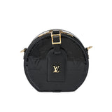 LOUIS VUITTON ルイヴィトン ヴェルニ ミニボワットシャポー ノワール M44699 レディース モノグラムヴェルニ ショルダーバッグ Aランク 中古 銀蔵