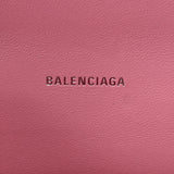 BALENCIAGA バレンシアガ アワーグラス XS ピンク シルバー金具 592833 レディース コーティングキャンバス ハンドバッグ Aランク 中古 銀蔵