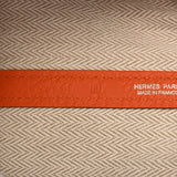 HERMES エルメス ガーデンパーティ PM フー パラジウム金具 □R刻印(2014年頃) レディース ヴァッシュカントリー ハンドバッグ ABランク 中古 銀蔵