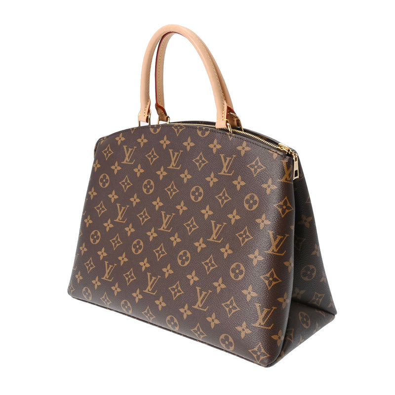 LOUIS VUITTON ルイヴィトン モノグラム グランパレ MM 2WAY ブラウン M45898 レディース モノグラムキャンバス ハンドバッグ Aランク 中古 銀蔵