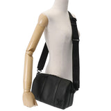 LOUIS VUITTON ルイヴィトン アエログラム シティキーポル 黒 M59255 メンズ トリヨンレザー ショルダーバッグ Aランク 中古 銀蔵