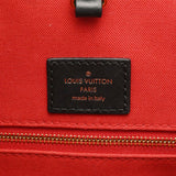 LOUIS VUITTON ルイヴィトン モノグラムジャイアント オンザゴー MM 2WAYトート ブラウン M45321 レディース モノグラムリバースキャンバス ハンドバッグ Bランク 中古 銀蔵