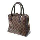 LOUIS VUITTON ルイヴィトン ダミエ ブレラ ブラウン N51150 レディース ダミエキャンバス ハンドバッグ ABランク 中古 銀蔵