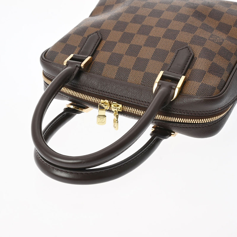 LOUIS VUITTON ルイヴィトン ダミエ ブレラ ブラウン N51150 レディース ダミエキャンバス ハンドバッグ ABランク 中古 銀蔵